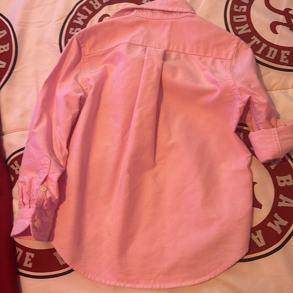 Ralph Lauren Pink button up shirt. Worn once. Perfect Condition. Boy 4T / 4 - Picture 4 of 4